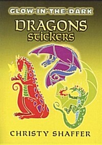 Glow-In-The-Dark Dragons Stickers (Novelty)