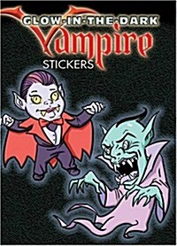 Glow-In-The-Dark Vampire Stickers (Novelty)
