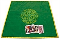 Celtic Labyrinth Velvet Tarot Cloth (Fabric)