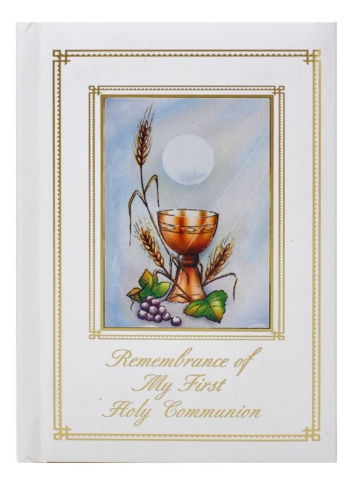Remembrance of My First Holy Communion-Sacramental-Girl: Marian Childrens Mass Book (Hardcover)