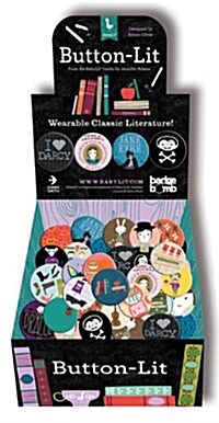 Button-Lit Wearable Classic Literature Button Box (Hardcover)