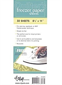 Quilters Freezer Paper Sheets: 30 Sheets: 8 1/2 X 11 (Other)