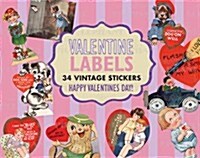 Valentine Stickers: 30 Vintage Stickers (Novelty)