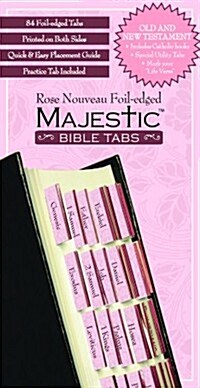 Majestic Rose Nouveau Foil-Edged Bible Tabs (Other)