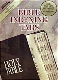 Bible Tab-Protestant-Slv & Blk: Classic Silver-Edged Bible Tabs (Other)