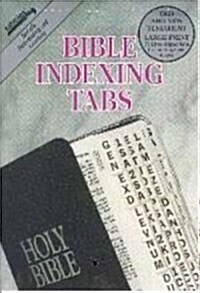 Bible Tab-Protestant-Gp-S: Large Print Silver-Edged Bible Tabs (Other)