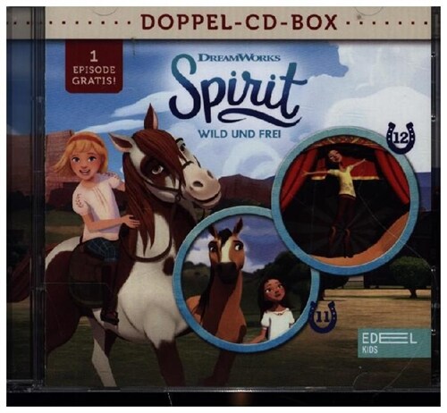 Spirit, wild und frei - Doppel-Box, 2 Audio-CD (CD-Audio)
