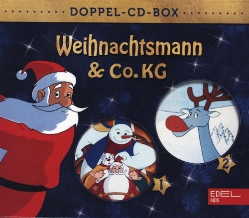 Weihnachtsmann & Co. KG Doppel-Box. Tl.1+2, 2 Audio-CD (CD-Audio)