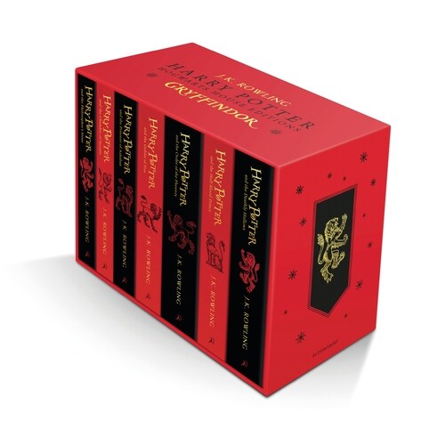 Harry Potter Gryffindor House Editions Paperback Box Set (Package)