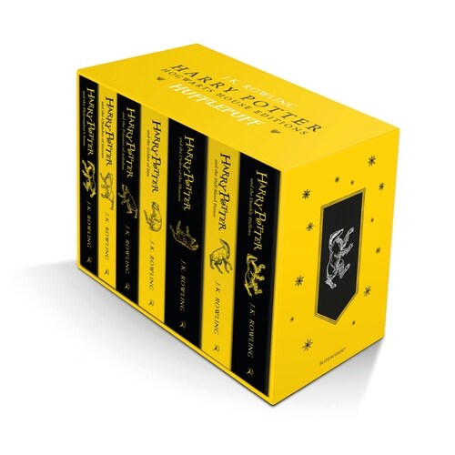 Harry Potter Hufflepuff House Editions Paperback Box Set (Package)