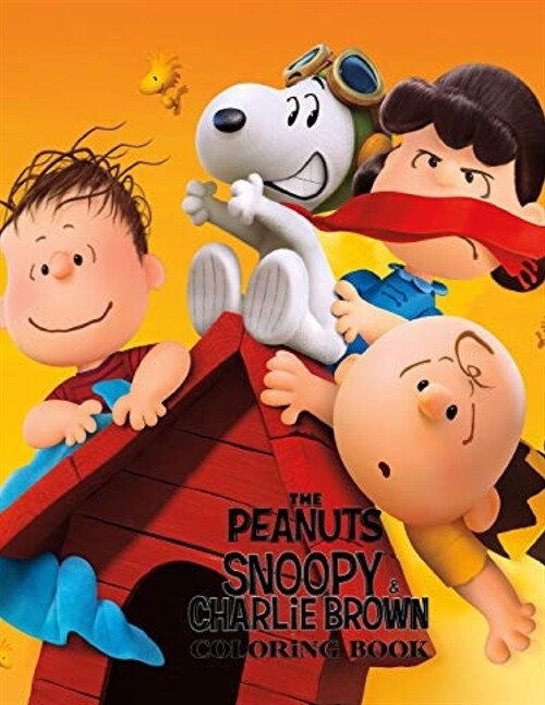 Peanuts Snoopy Coloring Book: Funny Snoopy Coloring book With +40 Images For Kids of all ages.Perfect Christmas Gift For Kids And Adults Who Love Sn (Paperback)