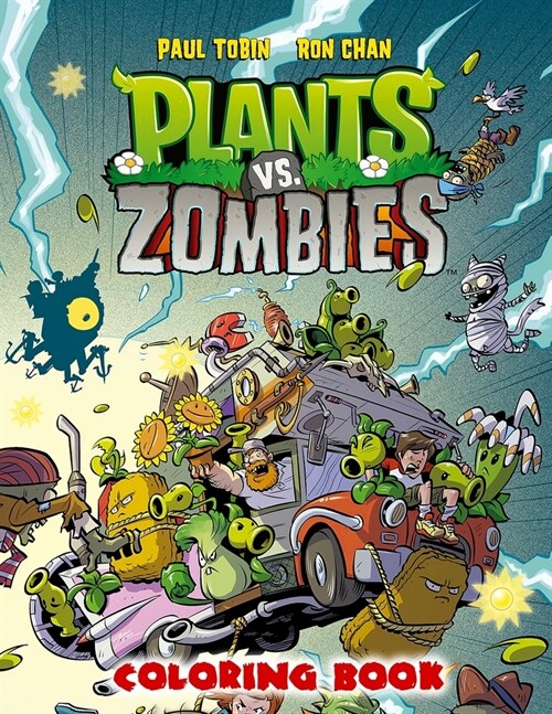 Plants vs Zombies Coloring Book (Paperback)