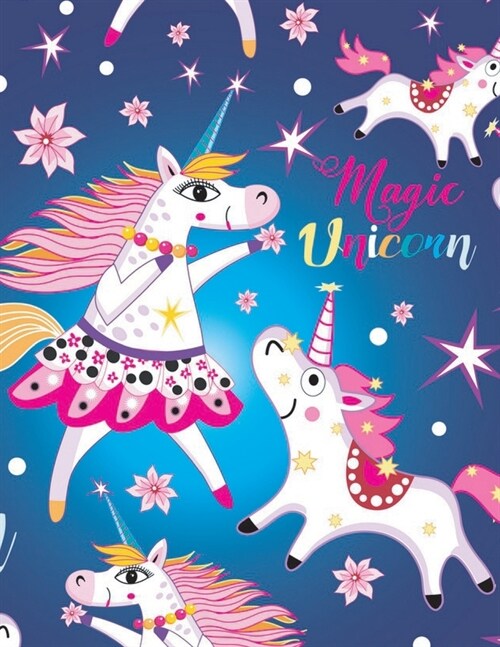 Magic unicorn: the magical unicorn society official coloring book (Paperback)