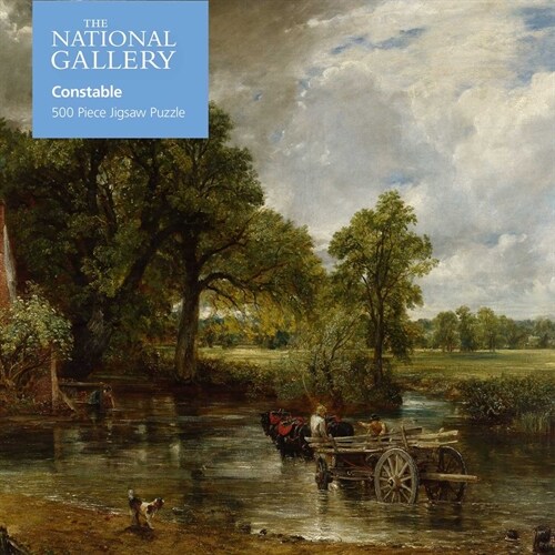 Adult Jigsaw Puzzle National Gallery: John Constable: The Hay Wain (500 pieces) : 500-Piece Jigsaw Puzzles (Jigsaw)