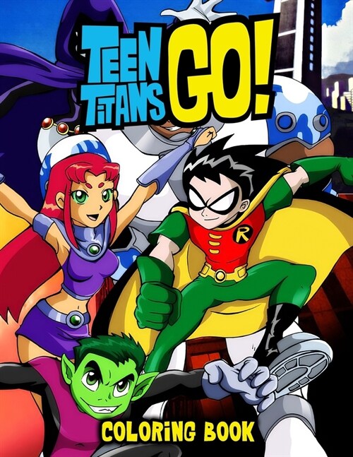 Teen Titans Go Coloring Book (Paperback)