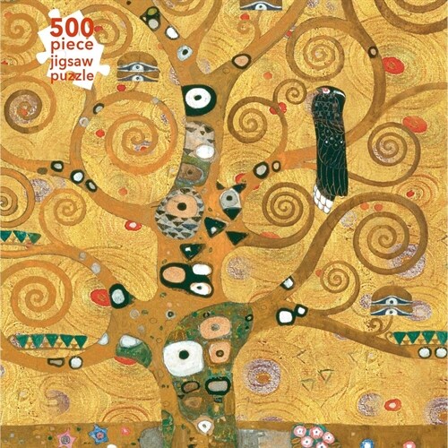 Adult Jigsaw Puzzle Gustav Klimt: The Tree of Life (500 pieces) : 500-piece Jigsaw Puzzles (Jigsaw)