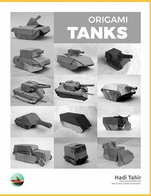 Origami Tanks: and Other Tracked Vehicles (Black & White Edition) (Paperback)