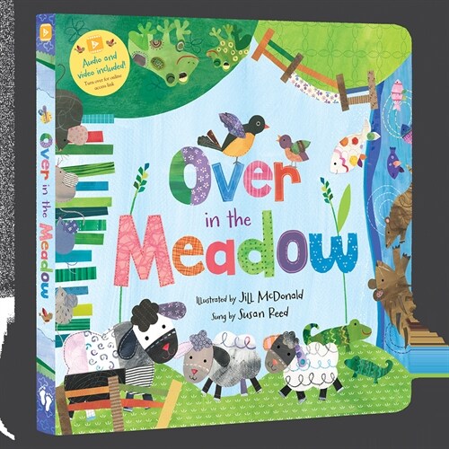Over in the Meadow (Board Book)
