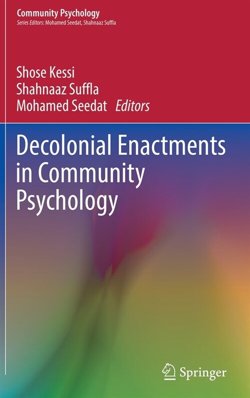 Decolonial Enactments in Community Psychology (Hardcover, 2022)