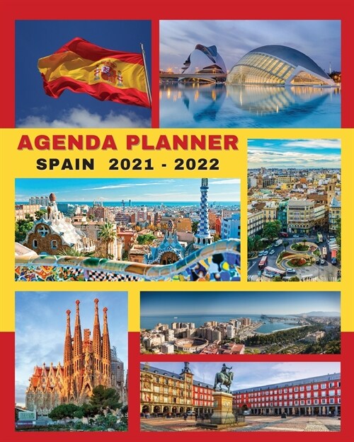 AGENDA PLANNER 2021 - 2022 | SPAIN ( English Version) (Paperback)