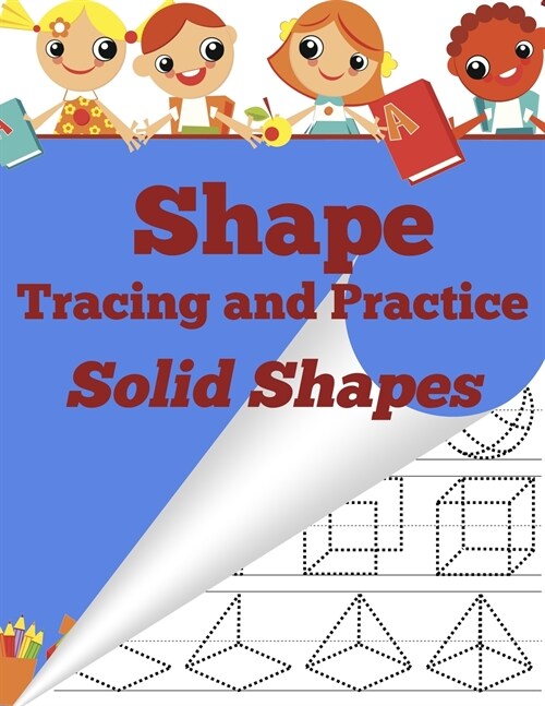 Shape Tracing and Practice: Solid Shapes (Paperback)