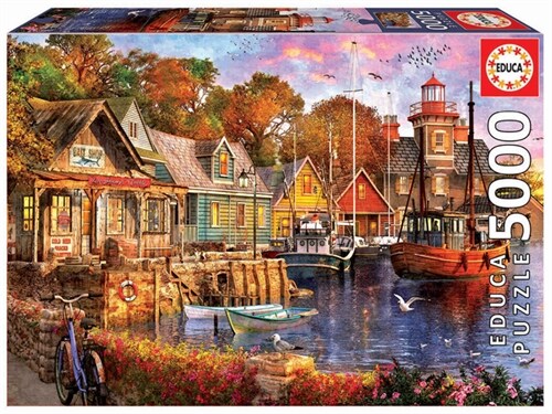 The Harbour Evening (Puzzle) (Game)