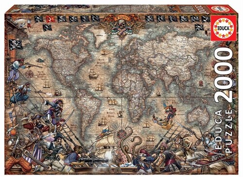 Pirates Map (Puzzle) (Game)