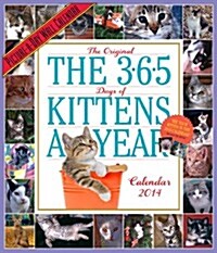 365 Days of Kittens-A-Year Calendar 2014 (Paperback)