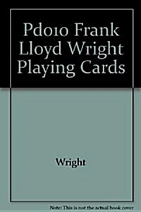PD010 Frank Lloyd Wright Playing Cards (Paperback)