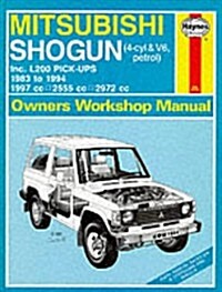 Mitsubishi Shogun and L200 Owners Workshop Manual (Hardcover)