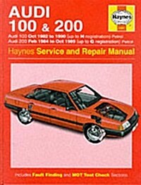 Audi 100 1982-90 and 200 1984-89 Service and Repair Manual (Hardcover)