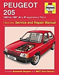 Peugeot 205 Petrol (1983-1997) Service and Repair Manual (Hardcover)