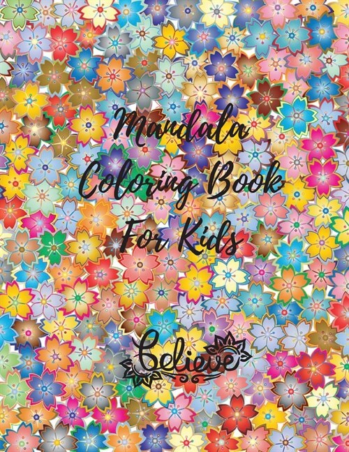 Mandala Coloring Book For Kids (Paperback)