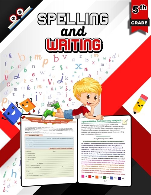 Spelling and Writing for Grade 5: Spell & Write Educational Workbook for 5th Grade, Fifth Grade Spelling & Writing (Paperback)
