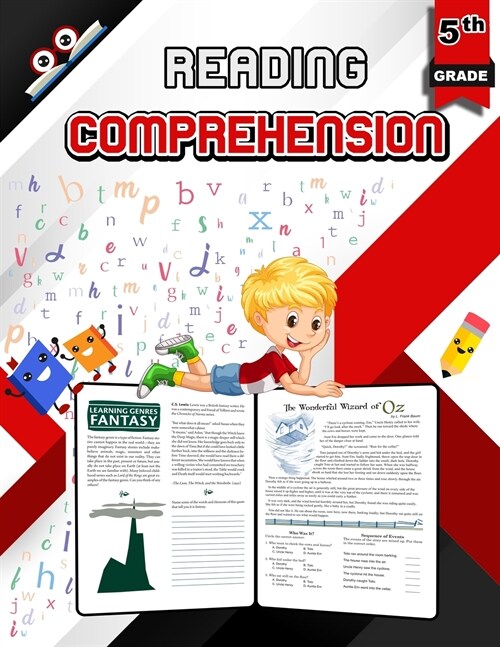 Reading Comprehension for 5th Grade: Games and Activities to Support Grade 5 Skills, Fifth Grade Reading Comprehension Workbook (Paperback)