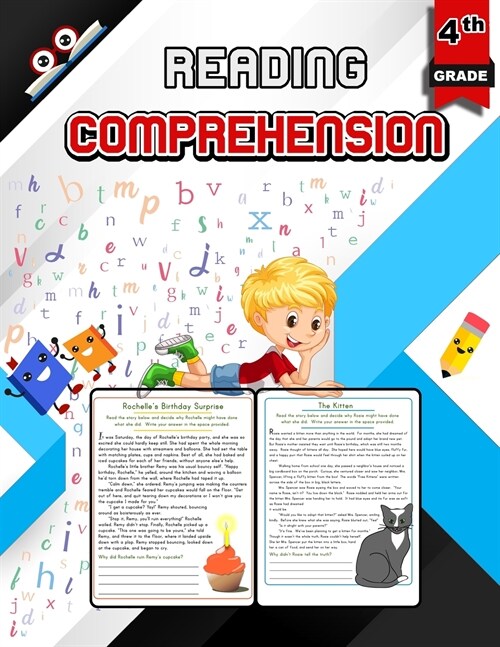 Reading Comprehension for 4th Grade: Games and Activities to Support Grade 4 Skills, Grade 4 Reading Comprehension Workbook (Paperback)