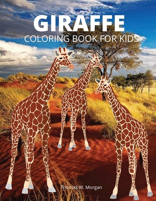 Giraffe Coloring Book for Kids: Children Activity Book for Boys, Girls and Kids Ages 3-8 with Gentle and Cute Giraffes in Zentangle Doodle Patterns - (Paperback)