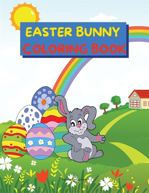 Easter Bunny Coloring Book (Paperback)