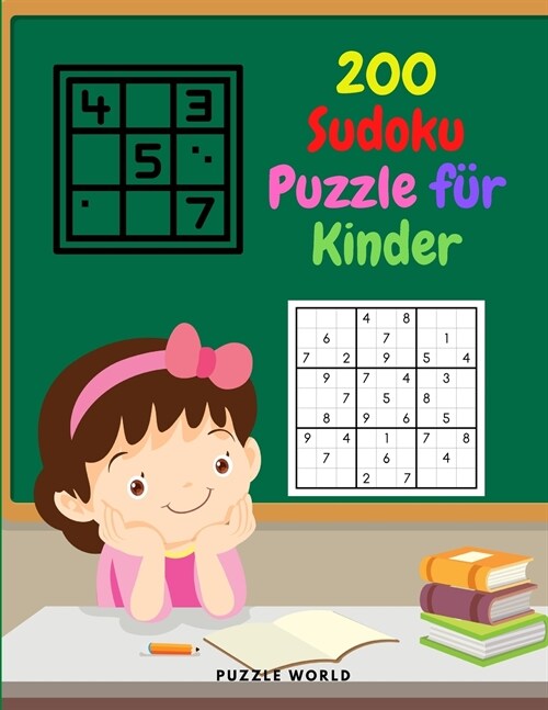 200 Sudoku Puzzle f? Kinder (Paperback)