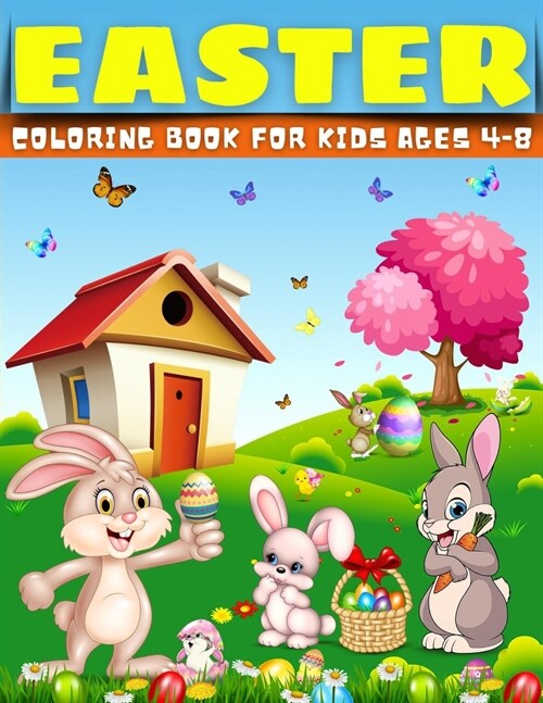 Easter Egg Coloring Book for Kids Ages 4-8 (Paperback)