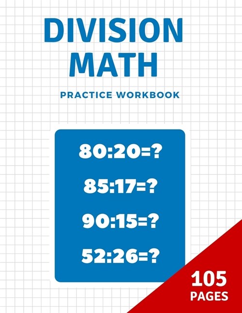 Division math practice book (Paperback)