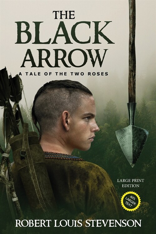 The Black Arrow (Annotated, Large Print) (Paperback)