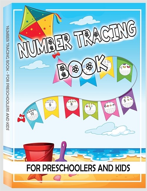 Number Tracing Book for Preschoolers and Kids (Paperback)