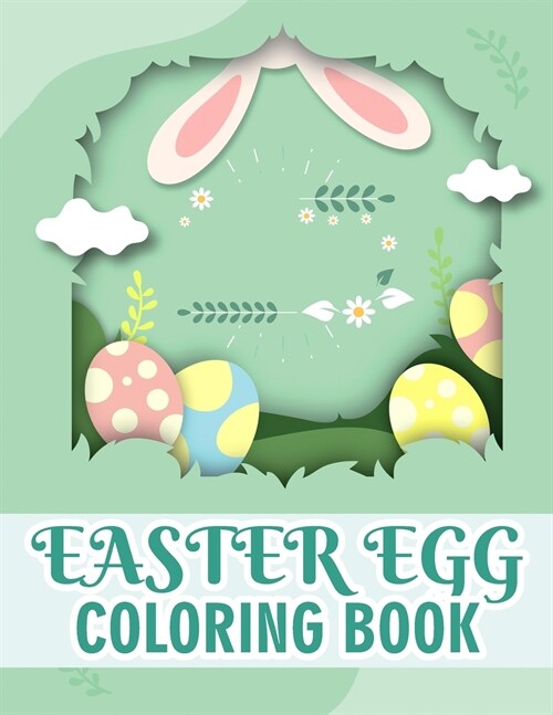 Easter Egg Coloring Book (Paperback)