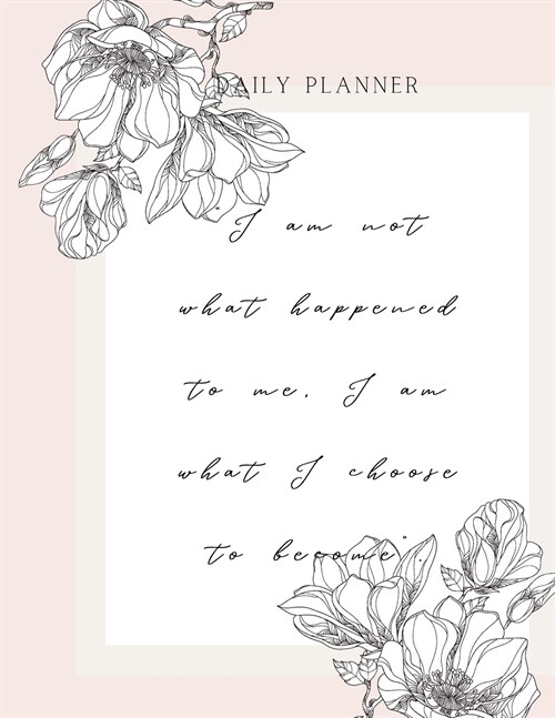 Daily Planner: The Daily Page Notebook Undated Daily Planner and Journal for Women (Paperback)