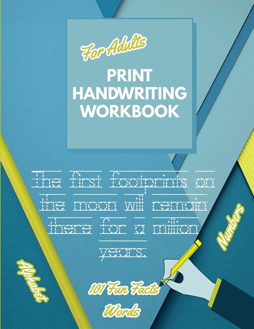 Print Handwriting Workbook for Adults (Paperback)