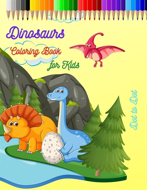 Dinosaurs Coloring Book for Kids (Paperback)