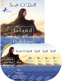 Island of the Blue Dolphins (Paperback + Audio CD 4장) - Newbery
