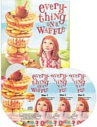 [중고] Everything On a Waffle (Paperback + Audio CD 3장)