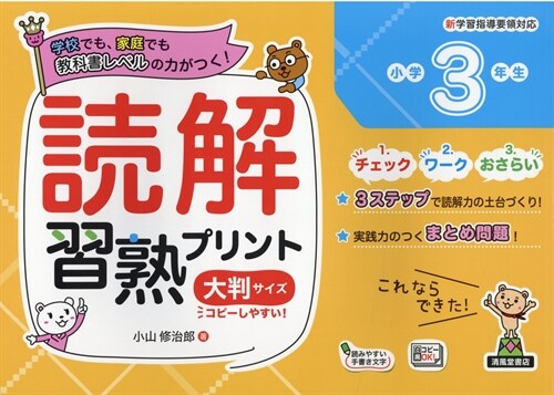 讀解習熟プリント小學3年生大判サイズ